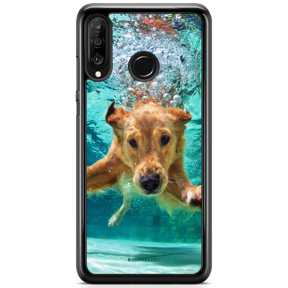 Huawei P30 Lite Case - Dog Underwater