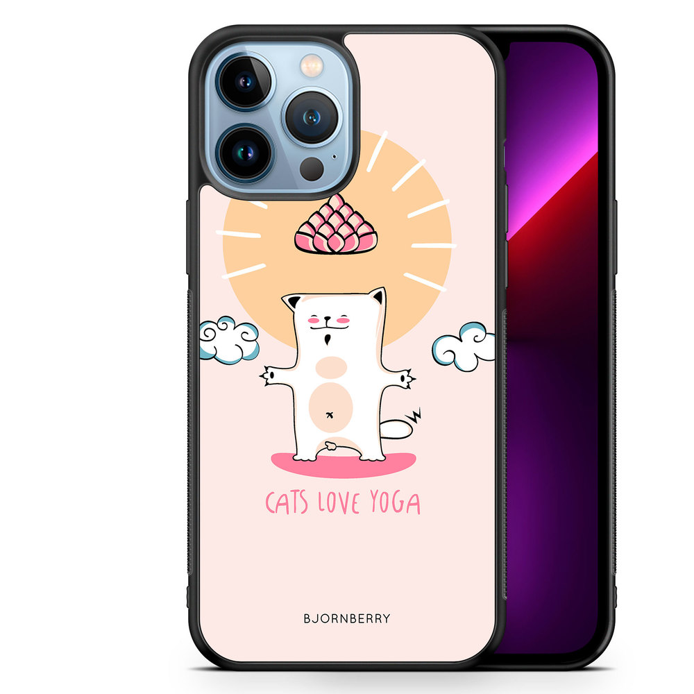 iPhone 13 Pro Max Case - Yoga Cat Nr1