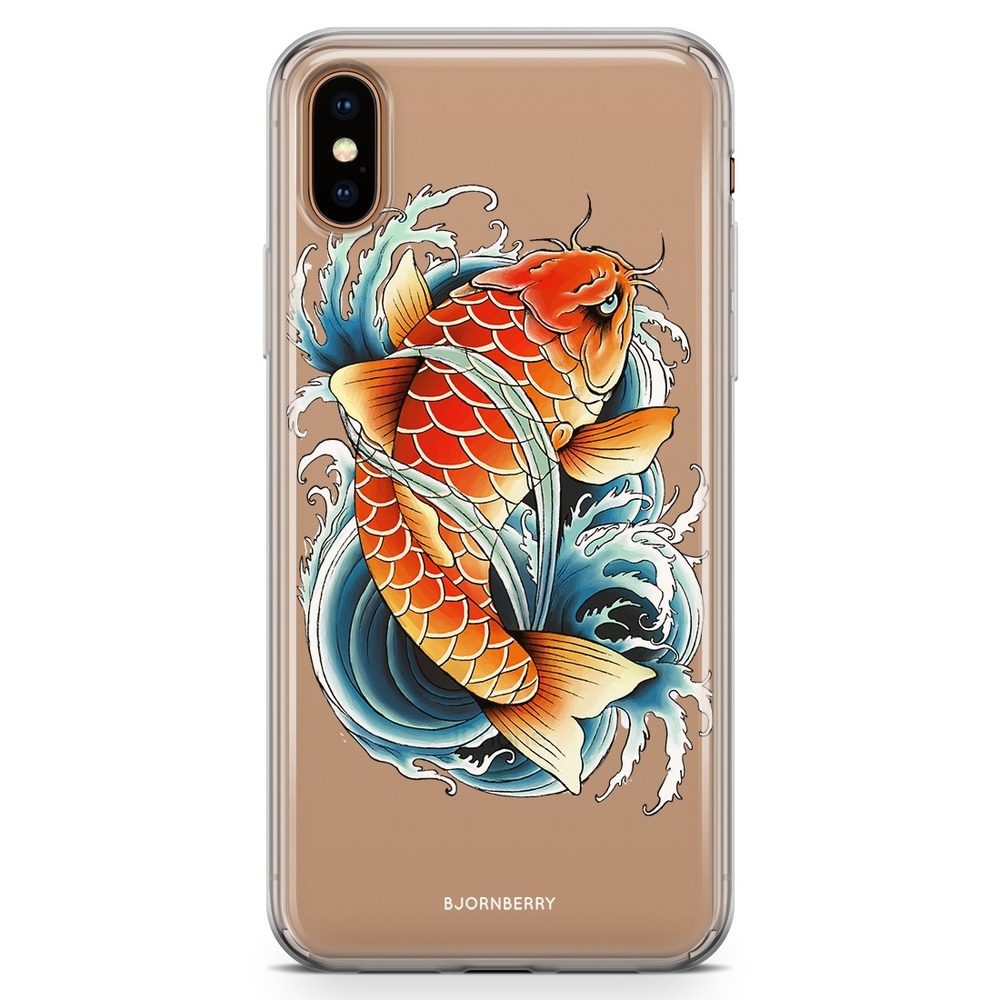 iPhone Xs Max Fashion Case - Koi Fish