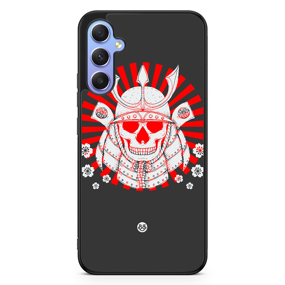 Samsung Galaxy A34 5G Case - Samurai skull