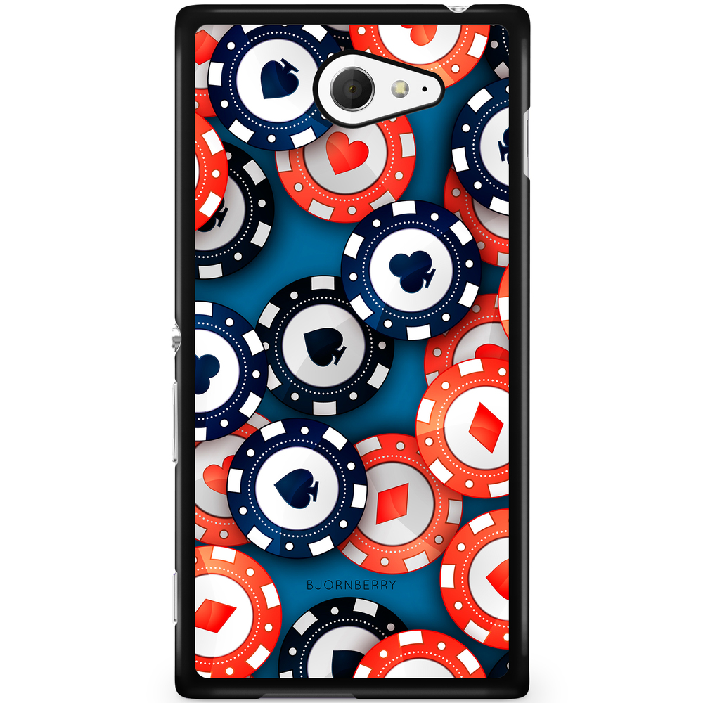 Sony Xperia M2 Aqua Case - Casino Marker