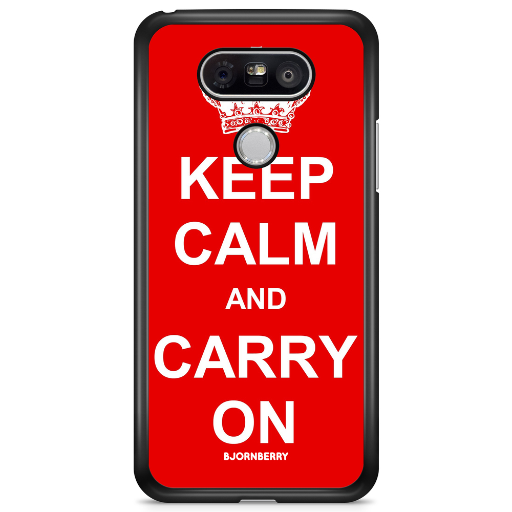 LG G5 Case - Keep calm carry on