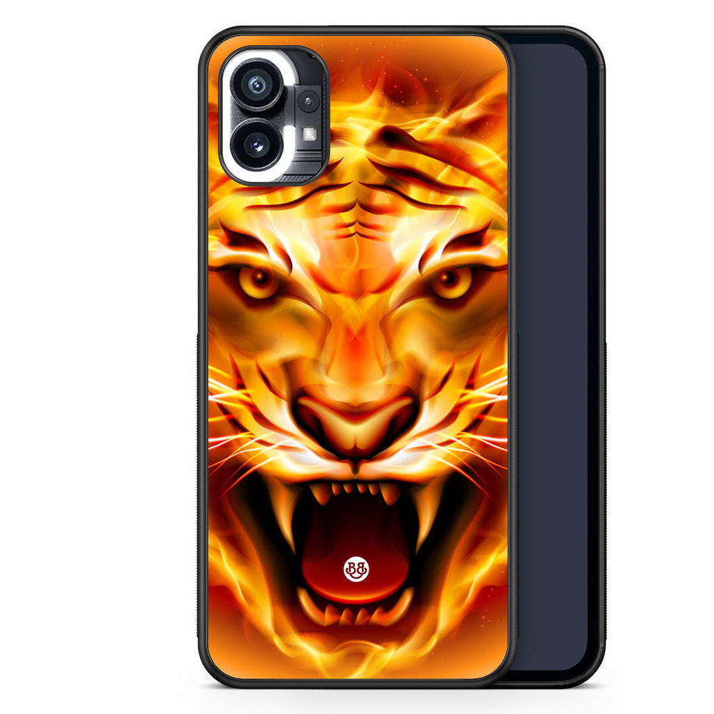 Nothing Phone (1) Case - Flames Tiger