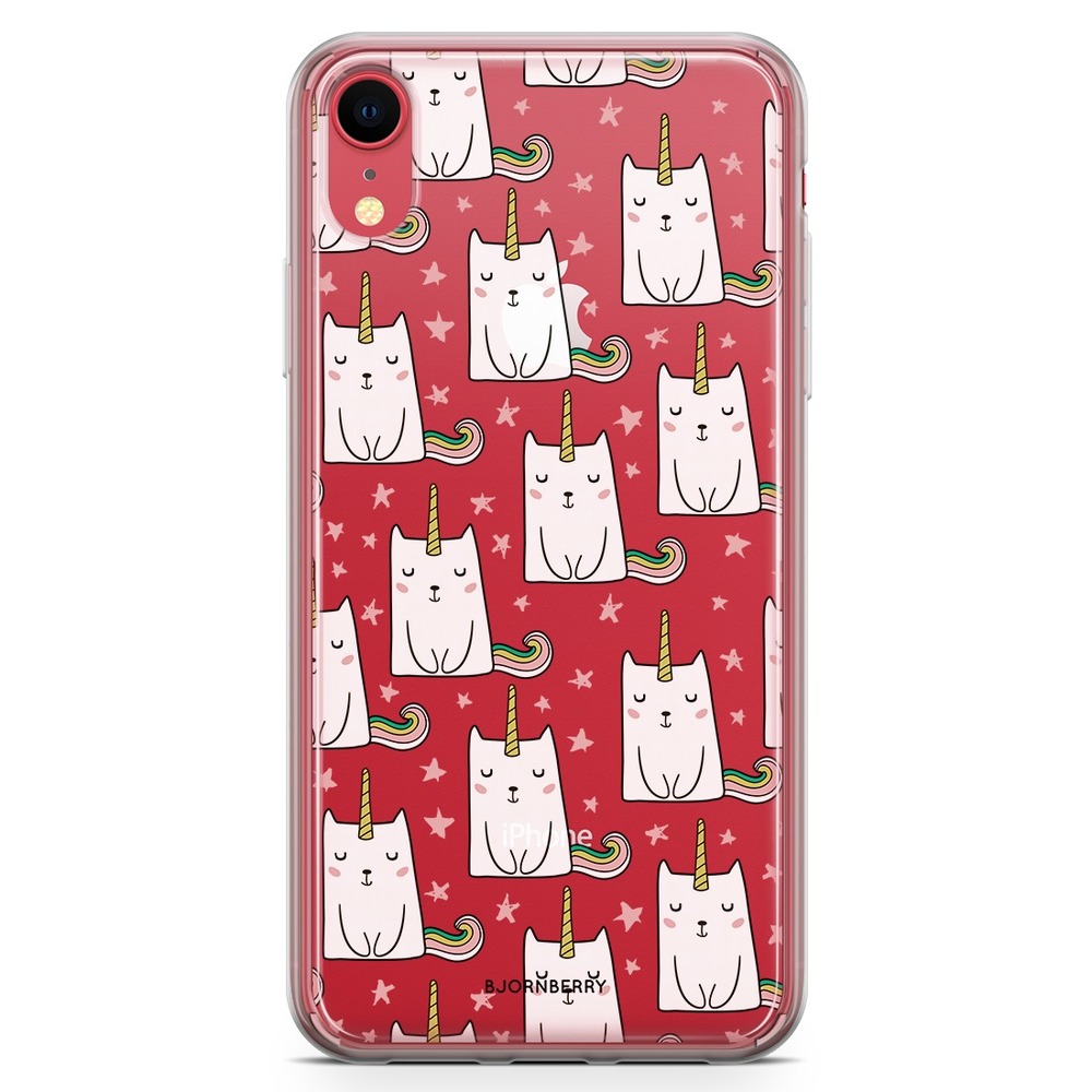 iPhone XR Fashion Case - Cat Unicorn