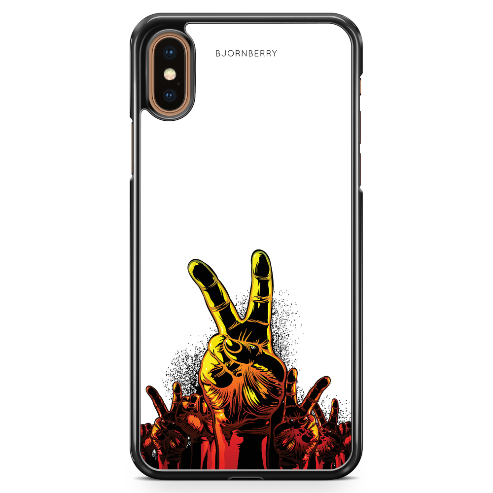 iPhone XS Max Case - Peace Hands