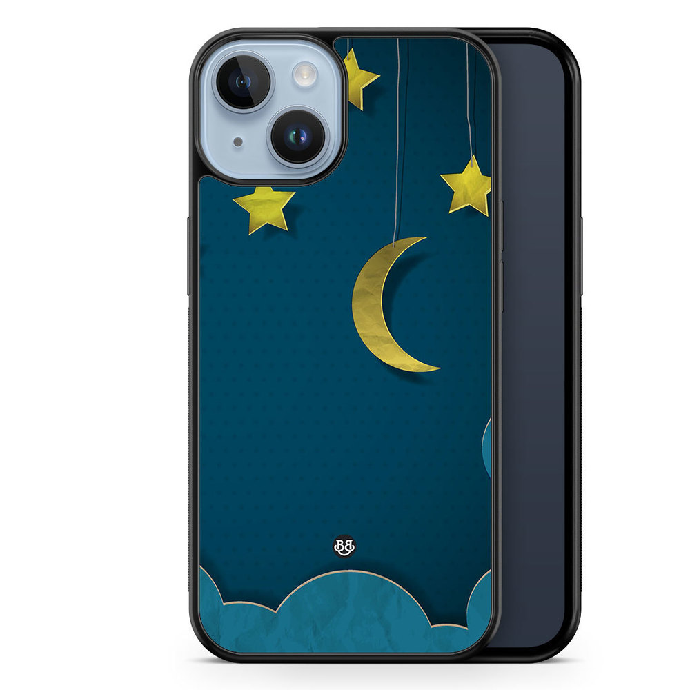 iPhone 14 Plus Case - Moon stars