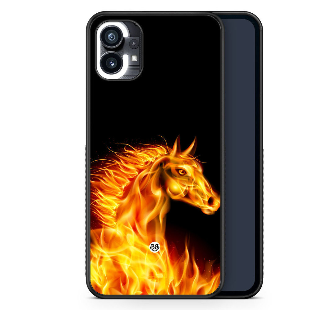 Nothing Phone (1) Case - Flames Horse