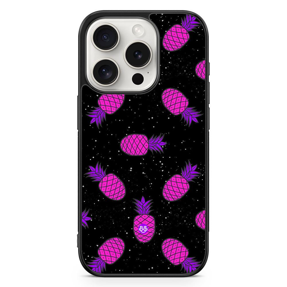 iPhone 15 Pro Case - Space Pineapple