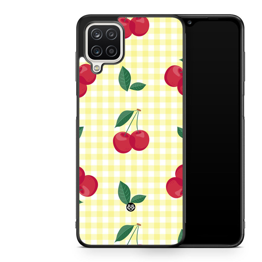 Samsung Galaxy A12 Case - SUMMER GARDEN - Cherry Kiss