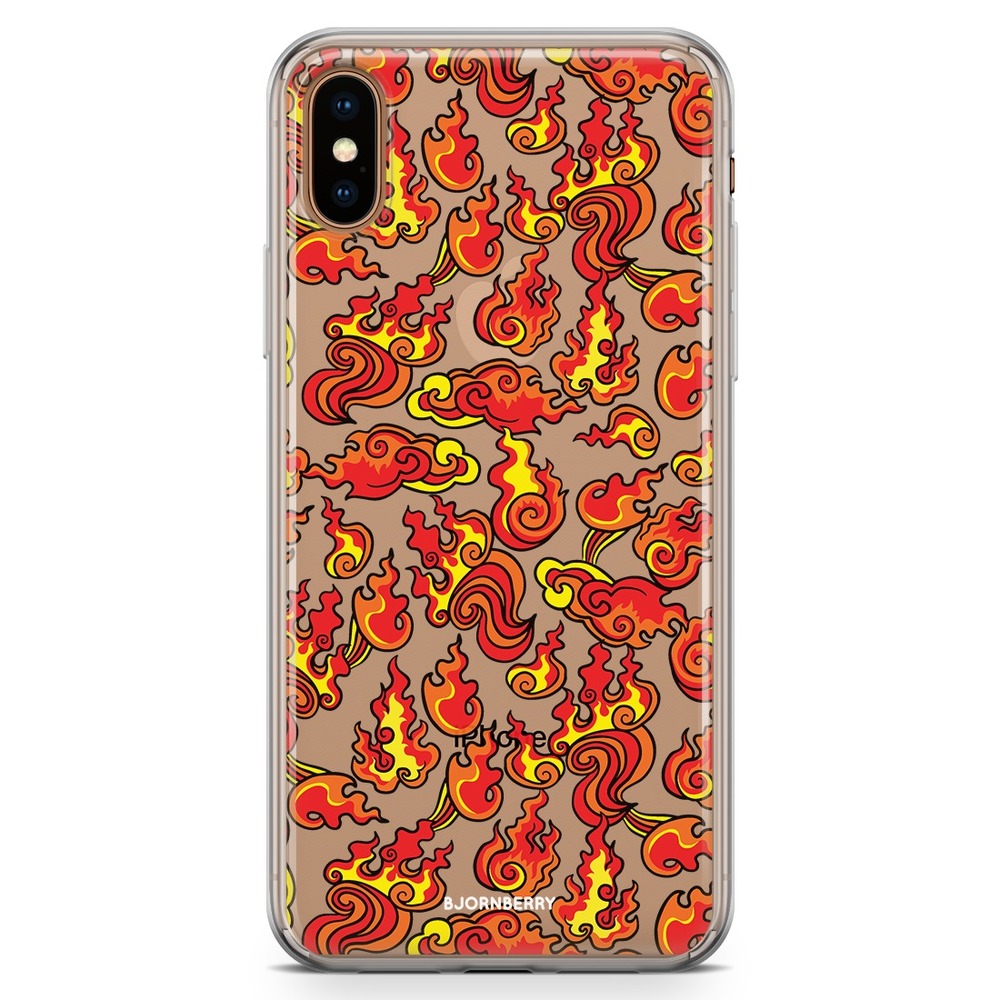 iPhone Xs Max Fashion Skal - Eld