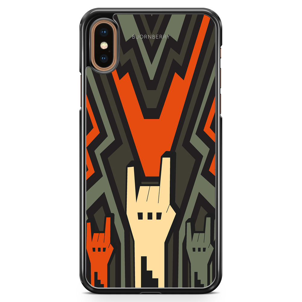 iPhone XS Max Case - Rock Hands