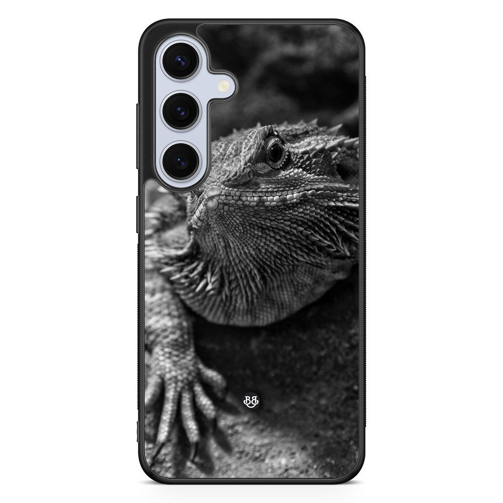 Samsung Galaxy S24 5G Case - Black/White Lizard