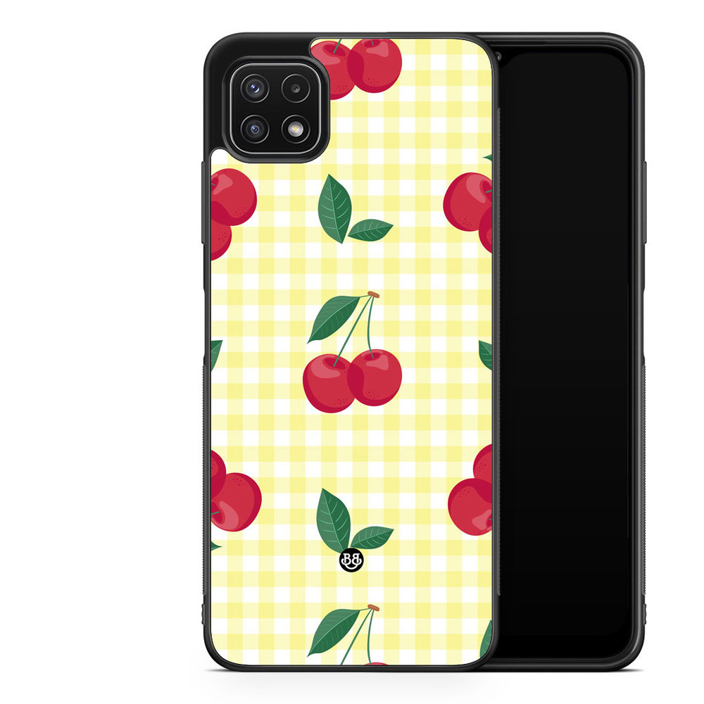 Samsung Galaxy A22 5G Case - SUMMER GARDEN - Cherry Kiss
