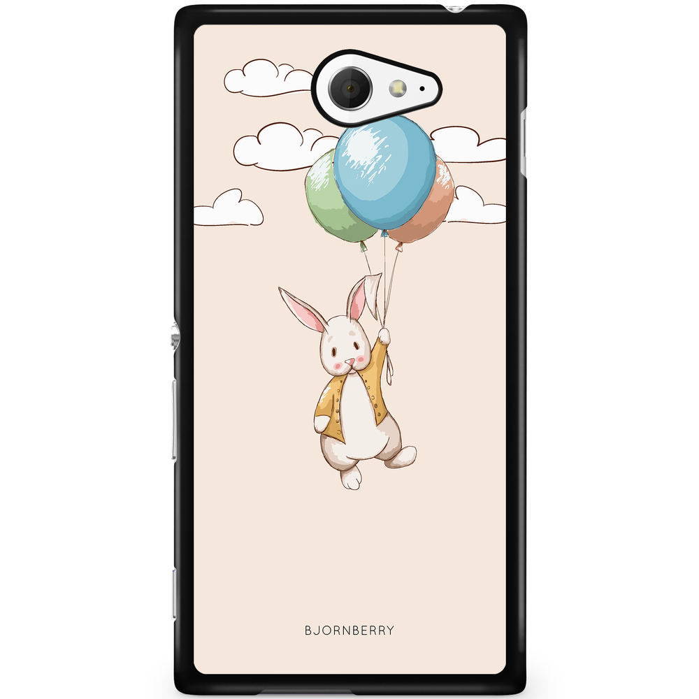 Sony Xperia M2 Aqua Case - Cute Rabbit