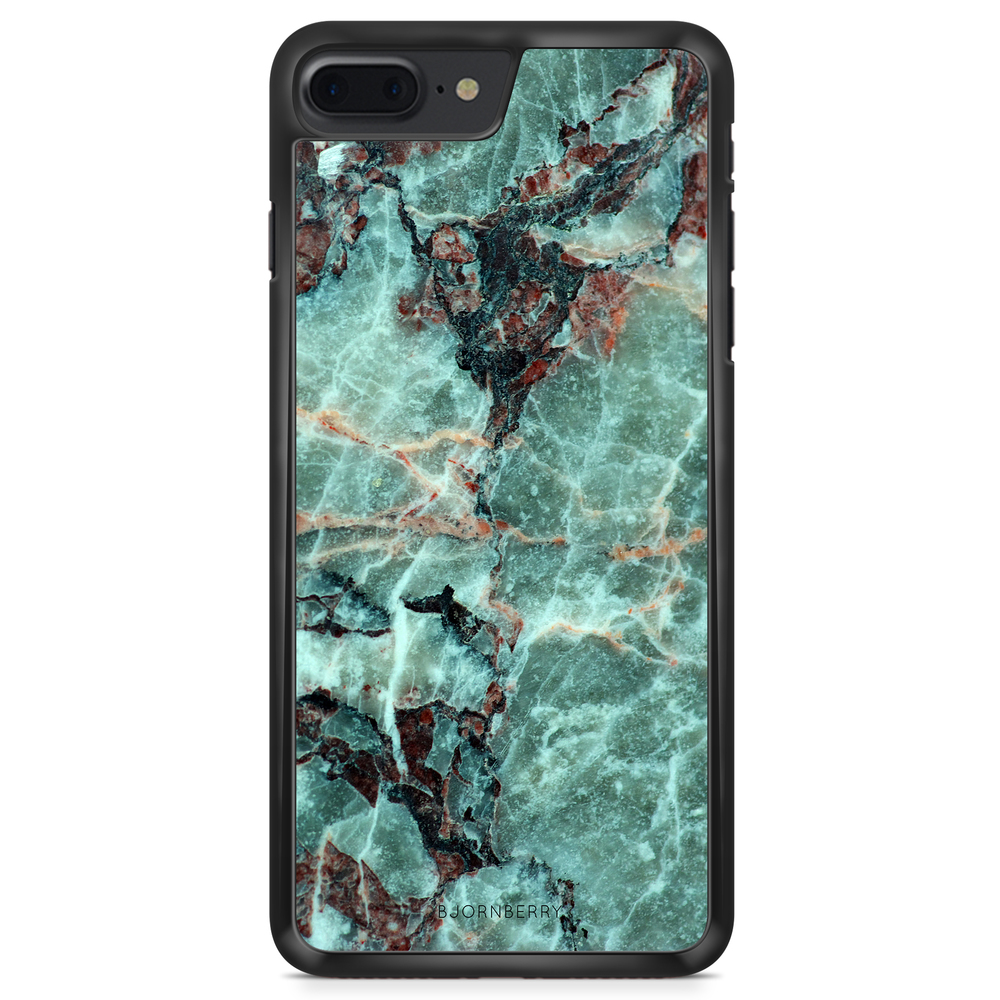 iPhone 8 Plus Case - Green Marble