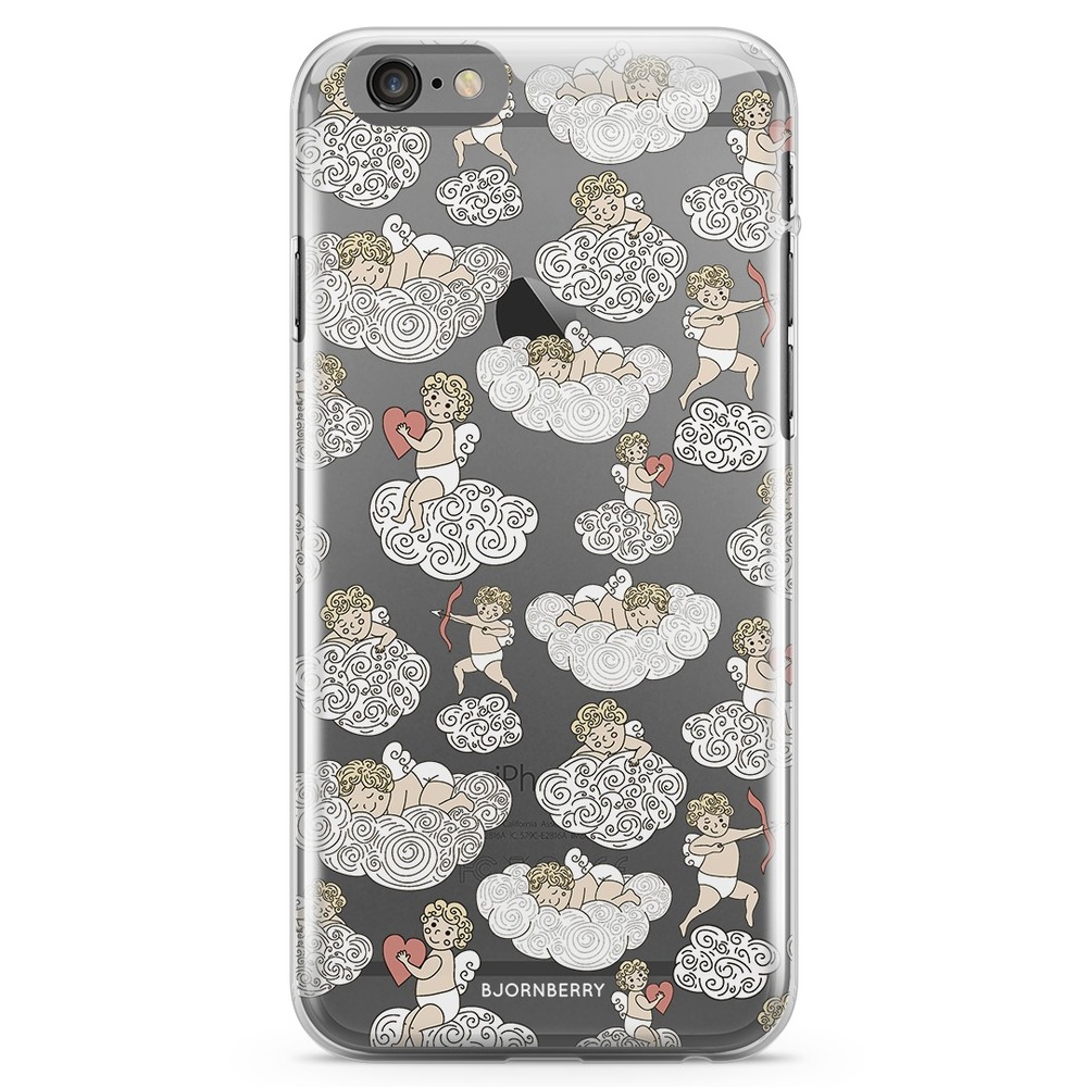 iPhone 6/6s TPU Case - Angels and Clouds