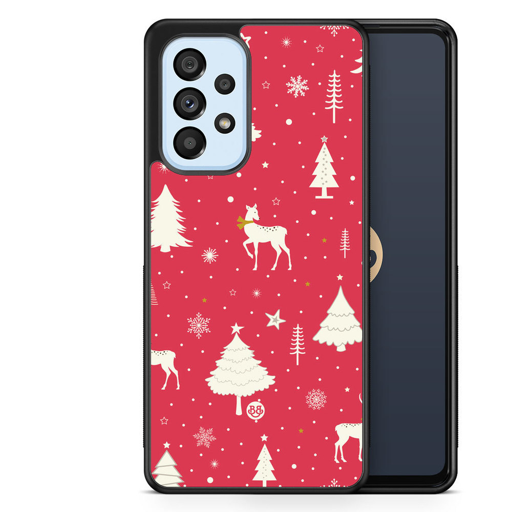 Samsung Galaxy A53 5G Case - Red Christmas