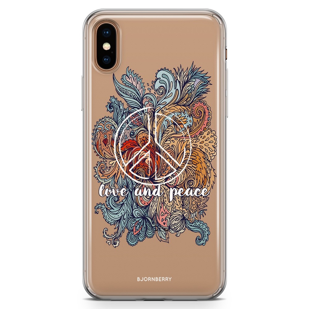 iPhone Xs Max Fashion Case - Love and peace
