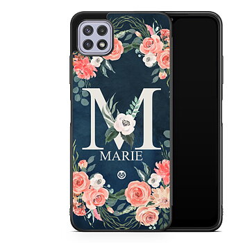 Samsung Galaxy A22 4G Custom Case - Monogram Name