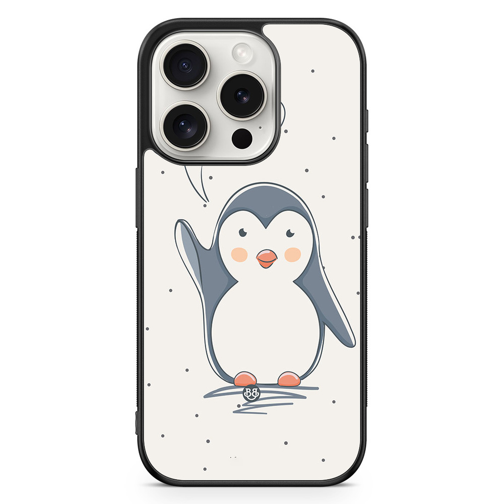 iPhone 15 Pro Case - Cute Penguin