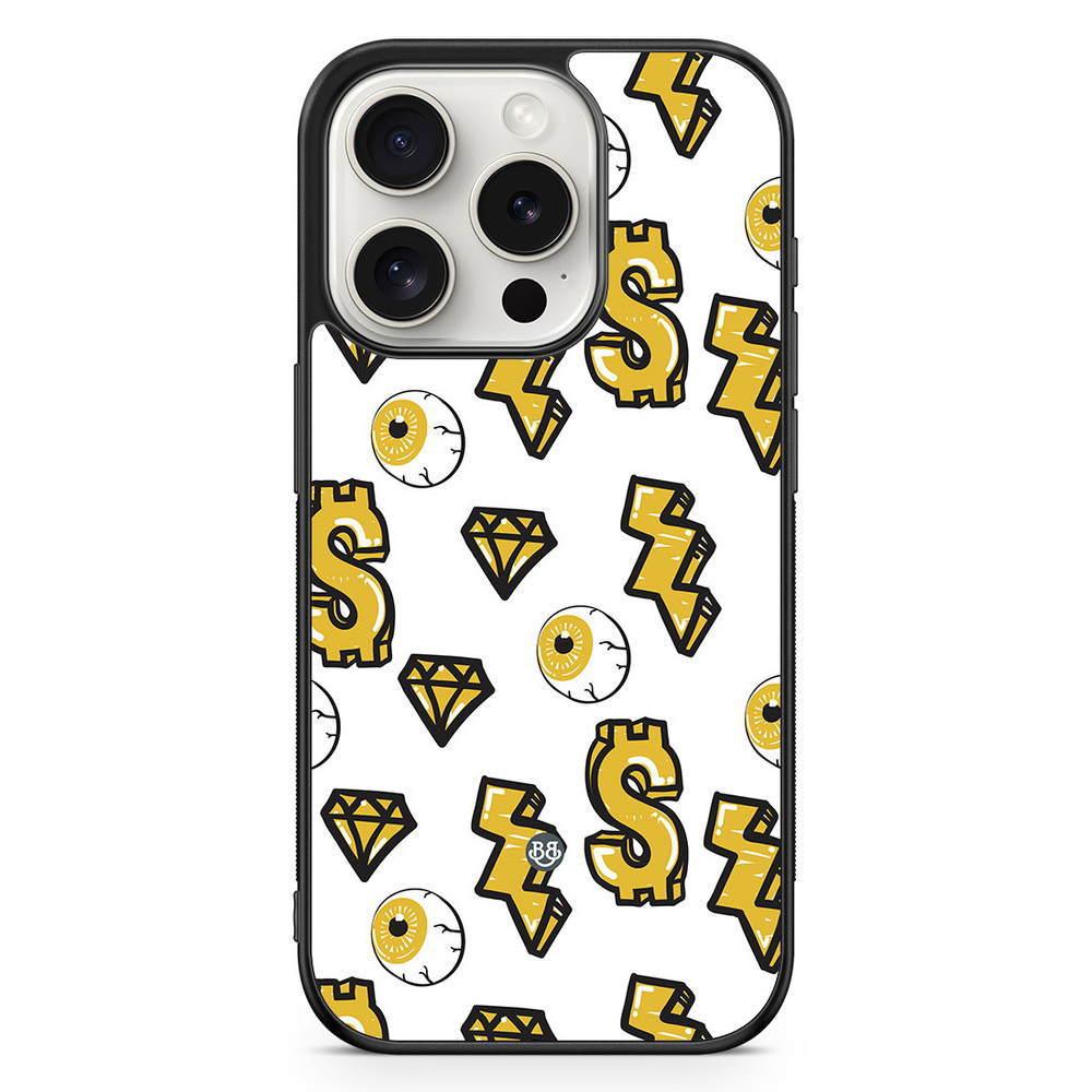 iPhone 15 Pro Case - Dollar Pattern