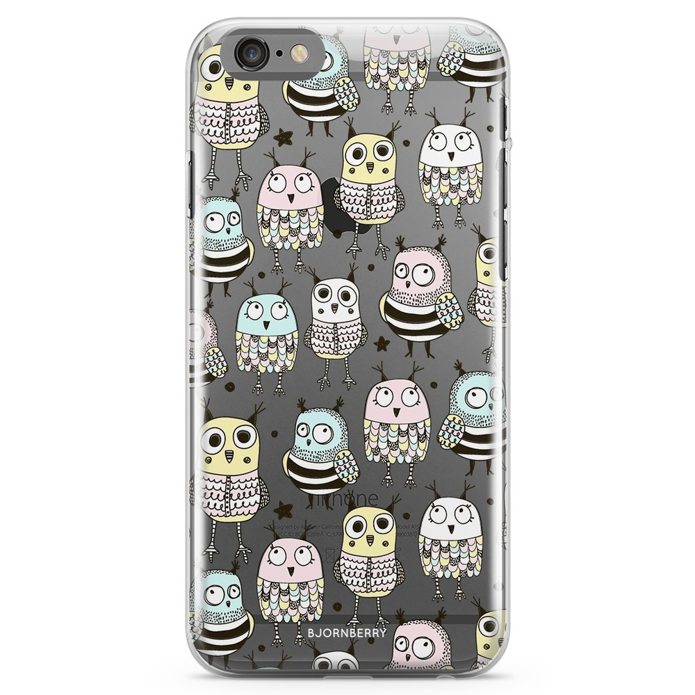 iPhone 6/6s TPU Case - Cute Owls