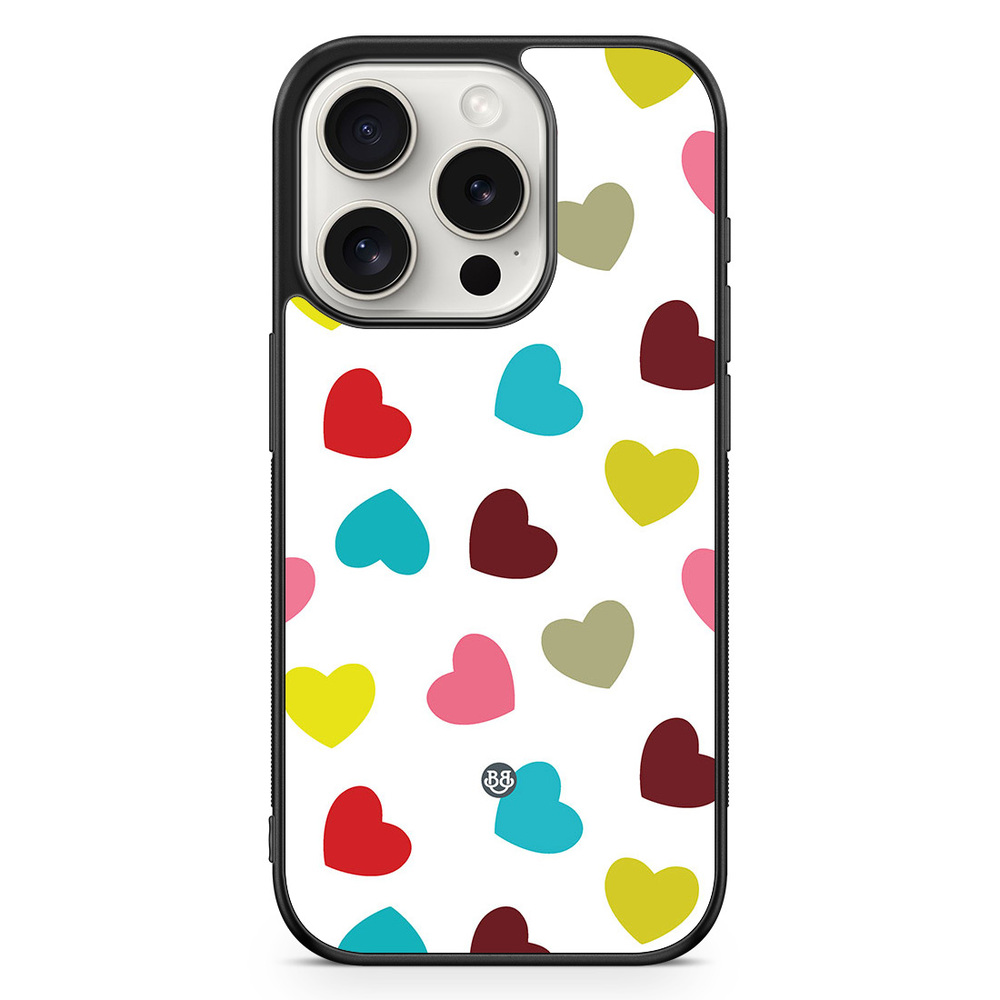 iPhone 15 Pro Case - Hearts