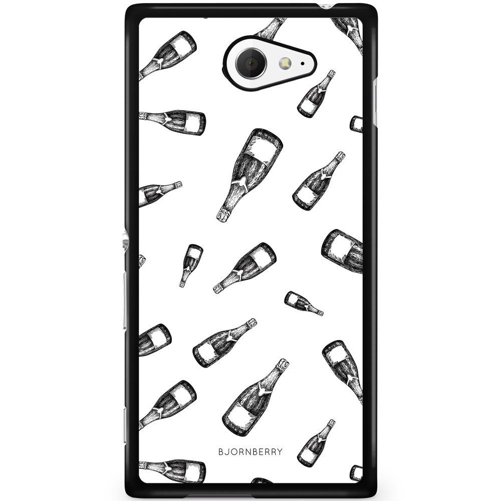 Sony Xperia M2 Aqua Case - Champagne Pattern