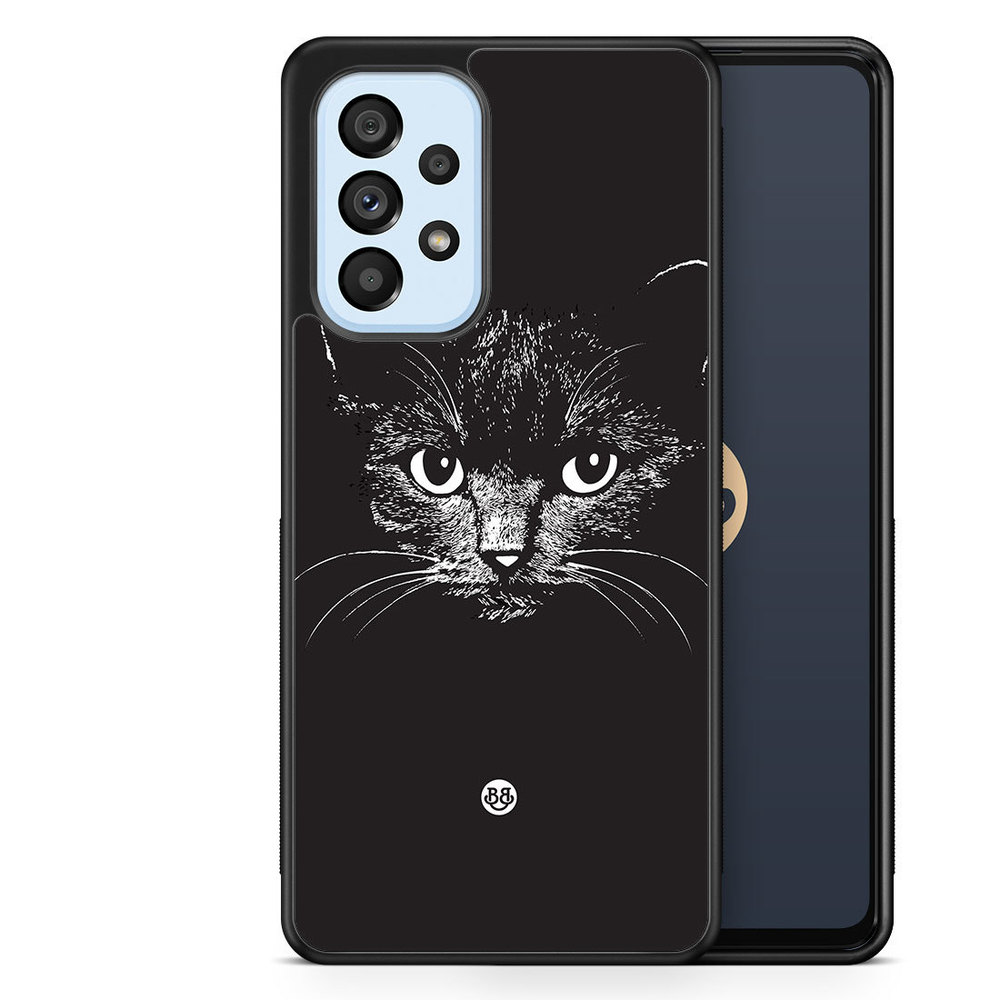 Samsung Galaxy A53 5G Case - Black/white cat