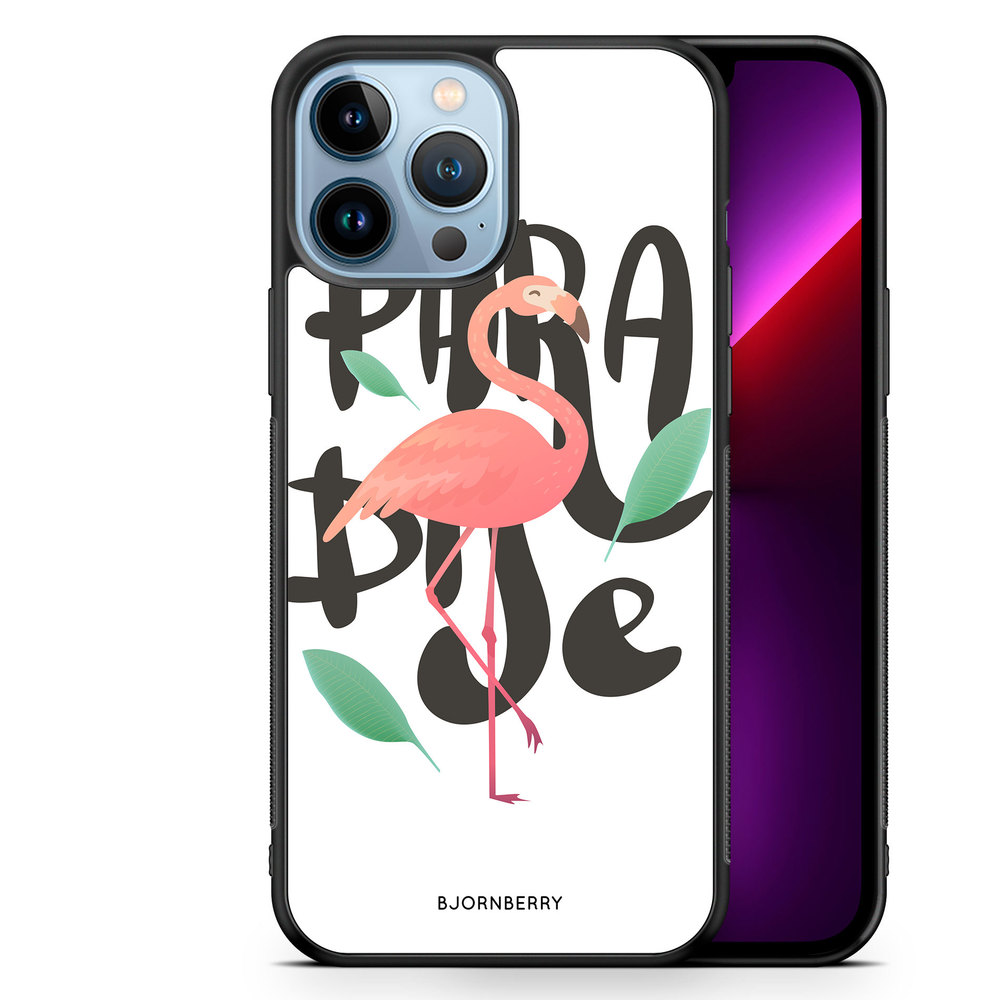 iPhone 13 Pro Max Case - Paradise Flamingo