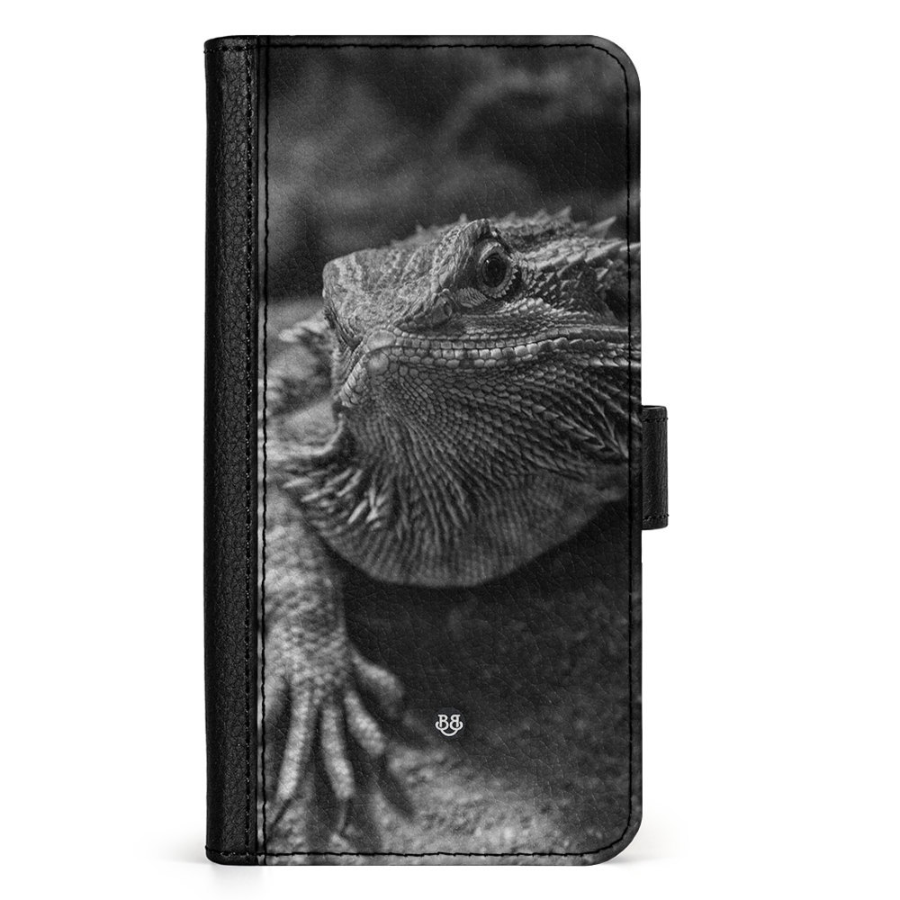 Nothing Phone (2) Wallet Case - Black/White Lizard