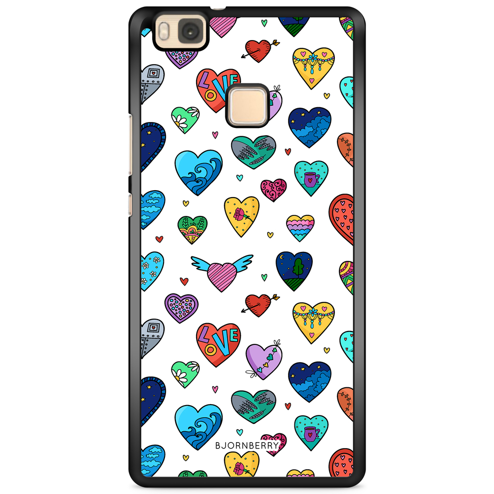Huawei P9 Lite Case - Hearts