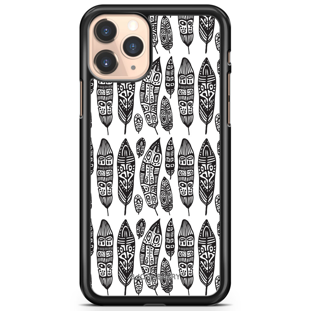 iPhone 11 Pro Max Case - Vintage Feathers