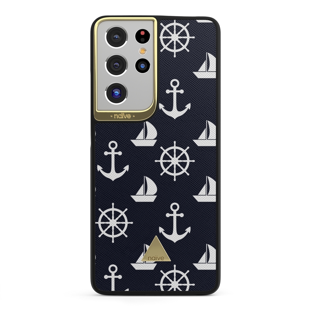 Naive Samsung Galaxy S21 Ultra Case - Marine