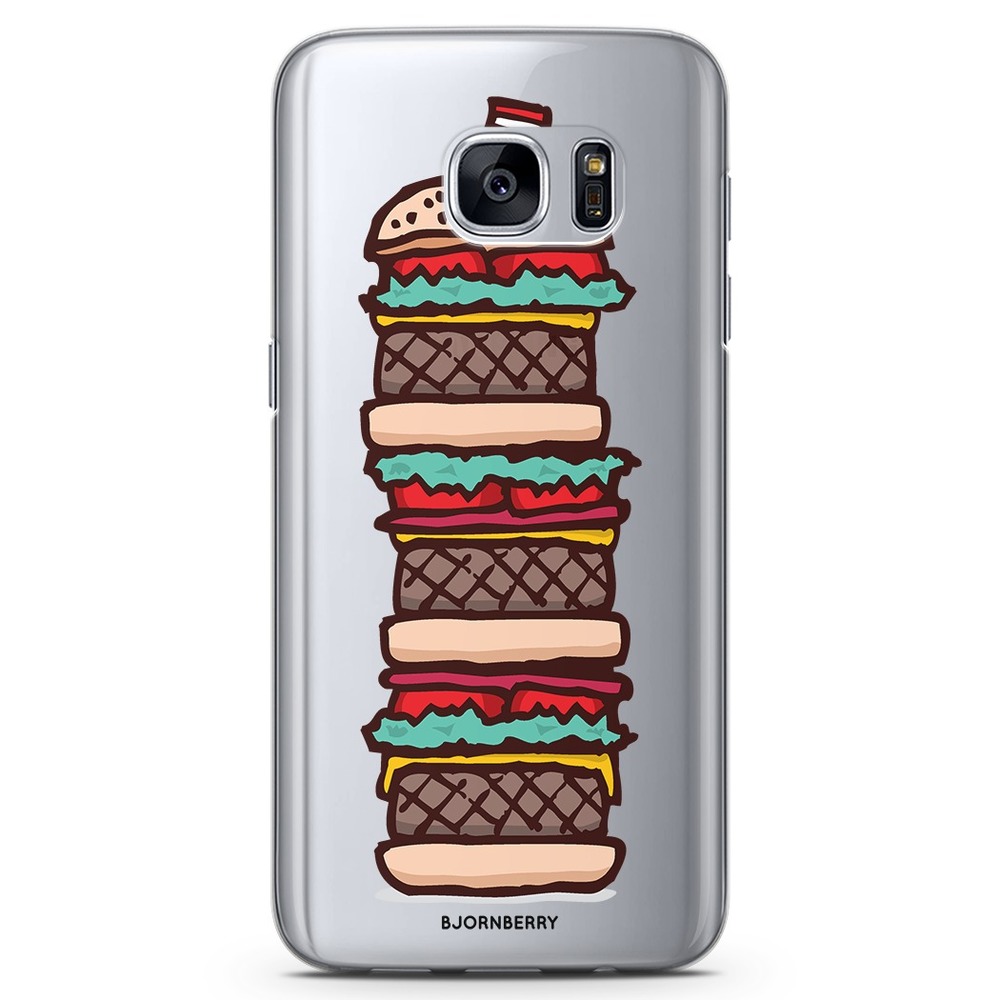 Samsung Galaxy S6 TPU Case - Burger