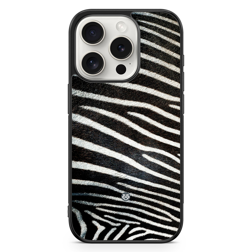 iPhone 15 Pro Case - Zebra
