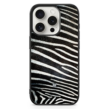 iPhone 15 Pro Skal - Zebra