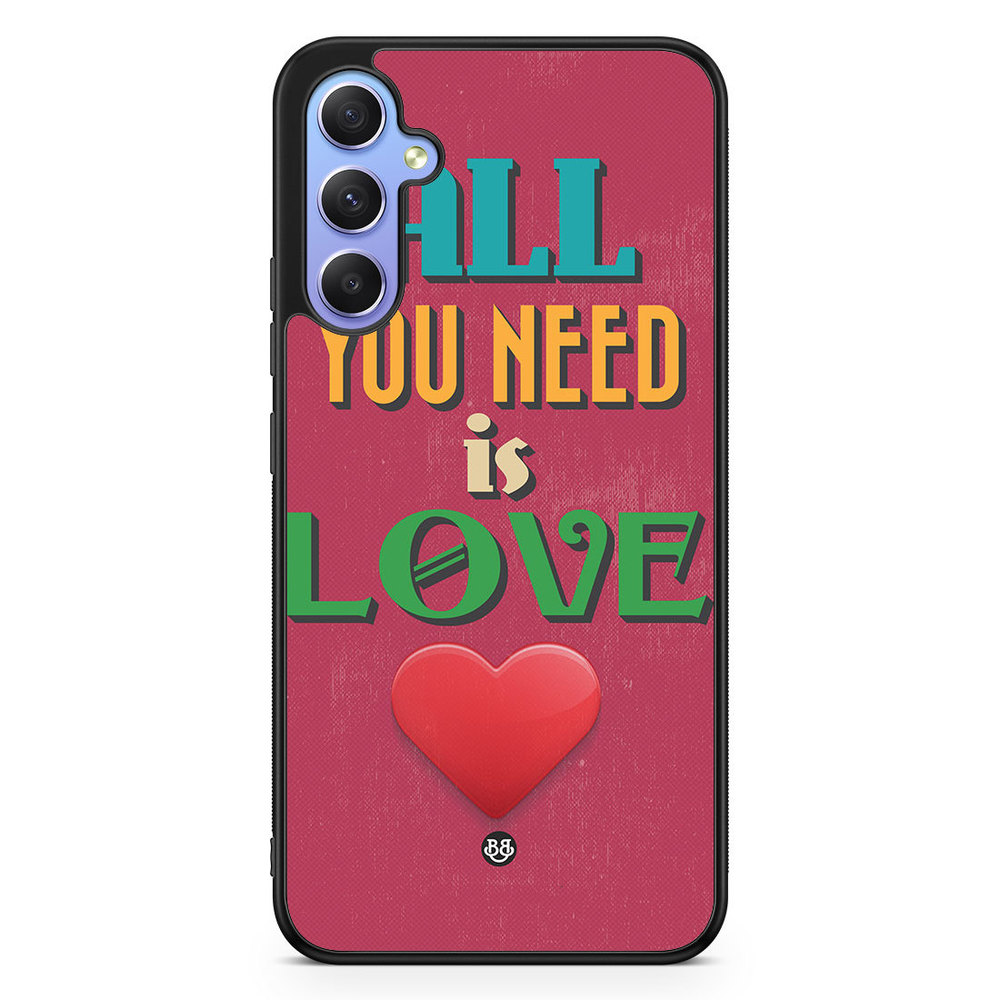 Samsung Galaxy A34 5G Case - All You Need Is Love