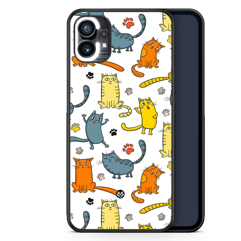 Nothing Phone (1) Case - Cat Pattern