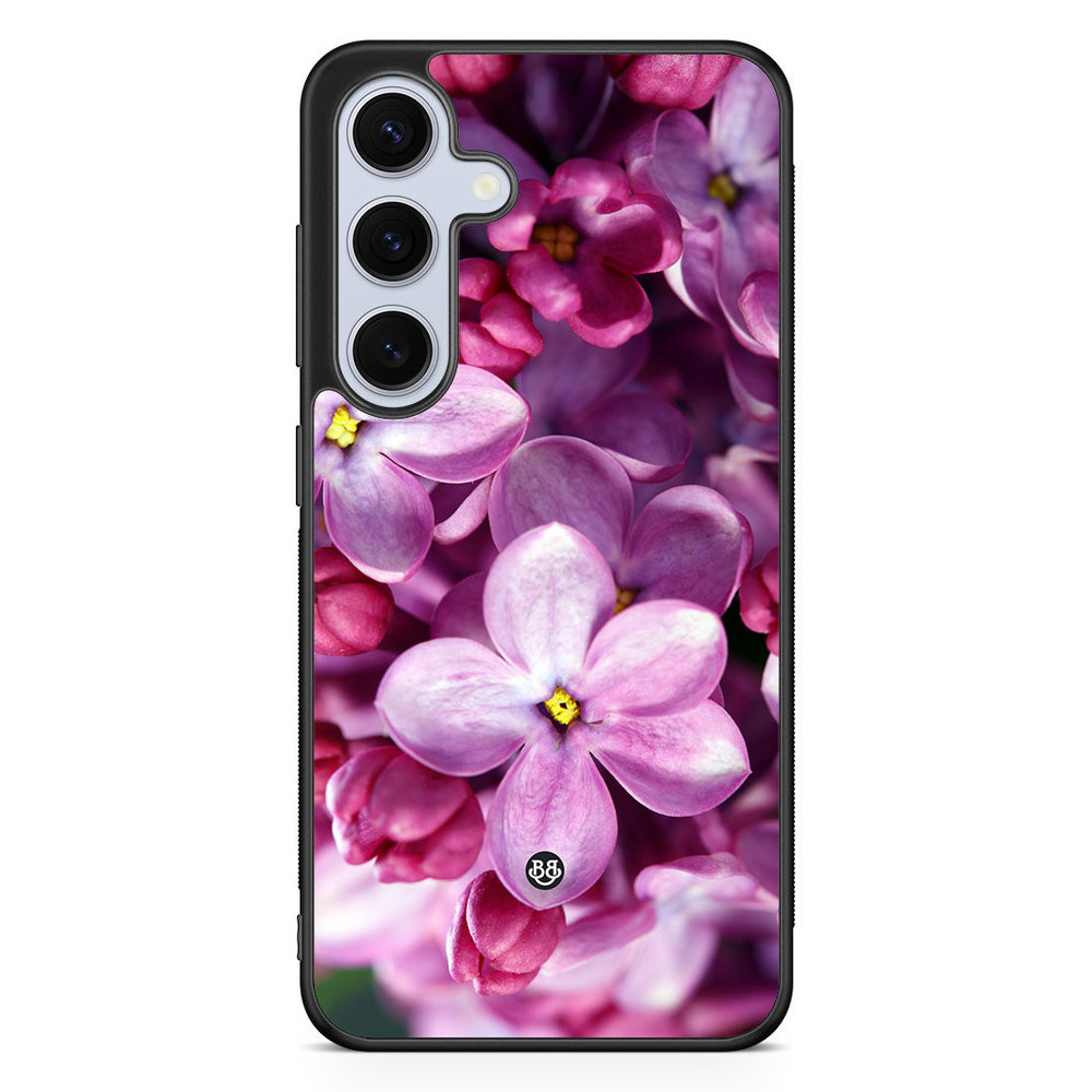 Samsung Galaxy S24 5G Case - Purple Spring Flower