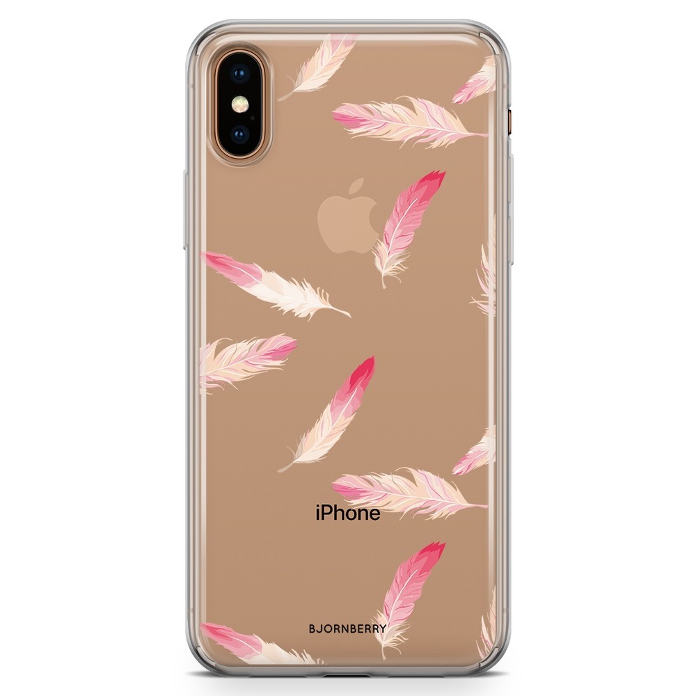 iPhone Xs Max Fashion Case - Feathers