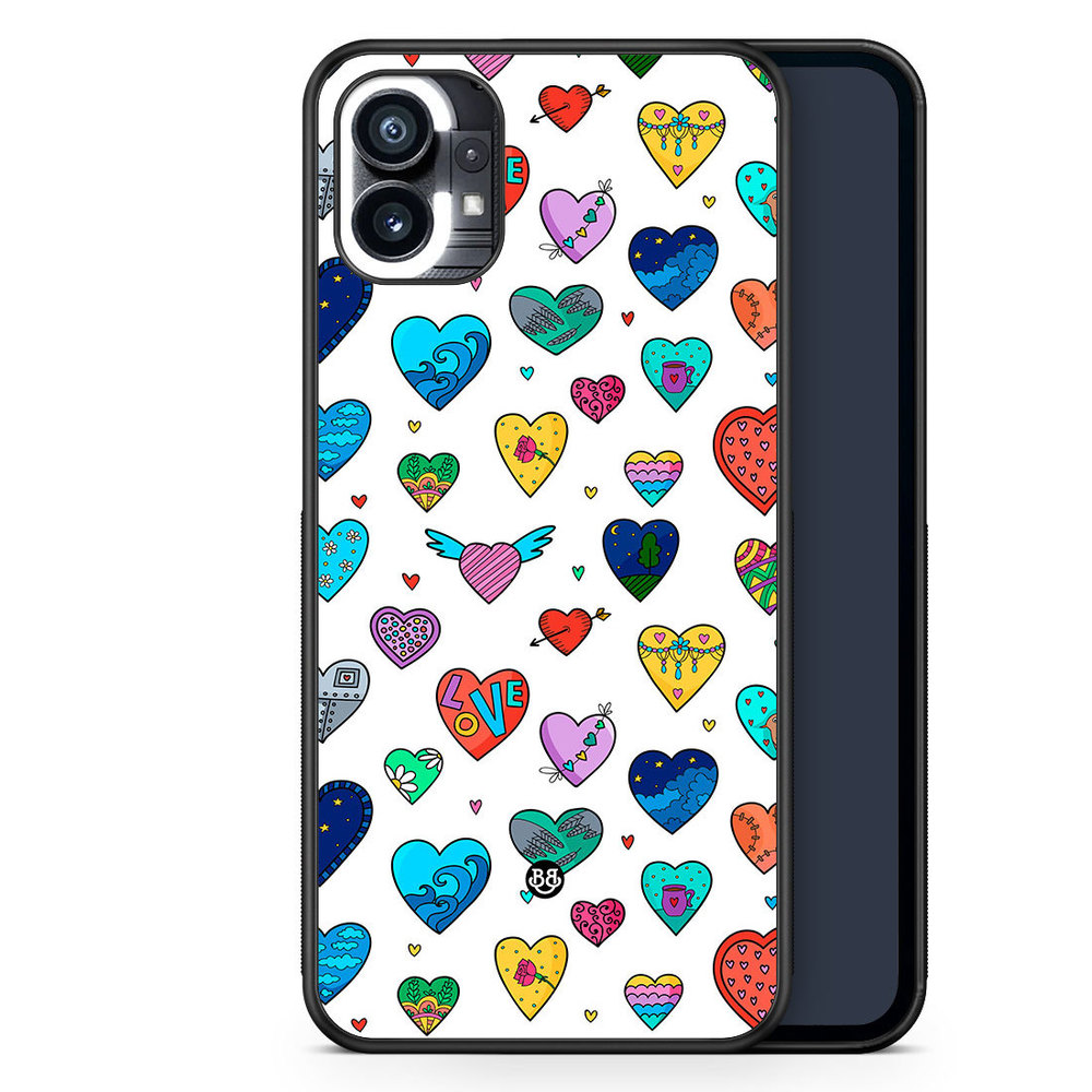 Nothing Phone (1) Case - Hearts