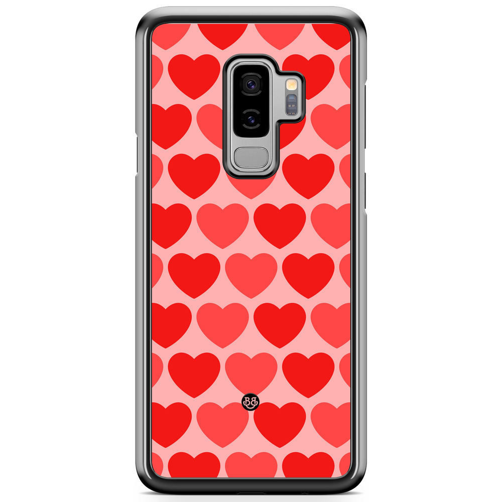 Samsung Galaxy S9 Plus Case - Red Hearts