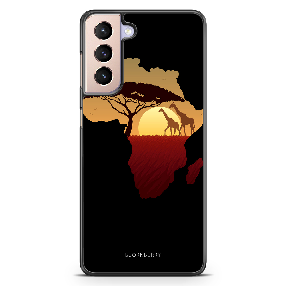 Samsung Galaxy S21 Case - Africa Black