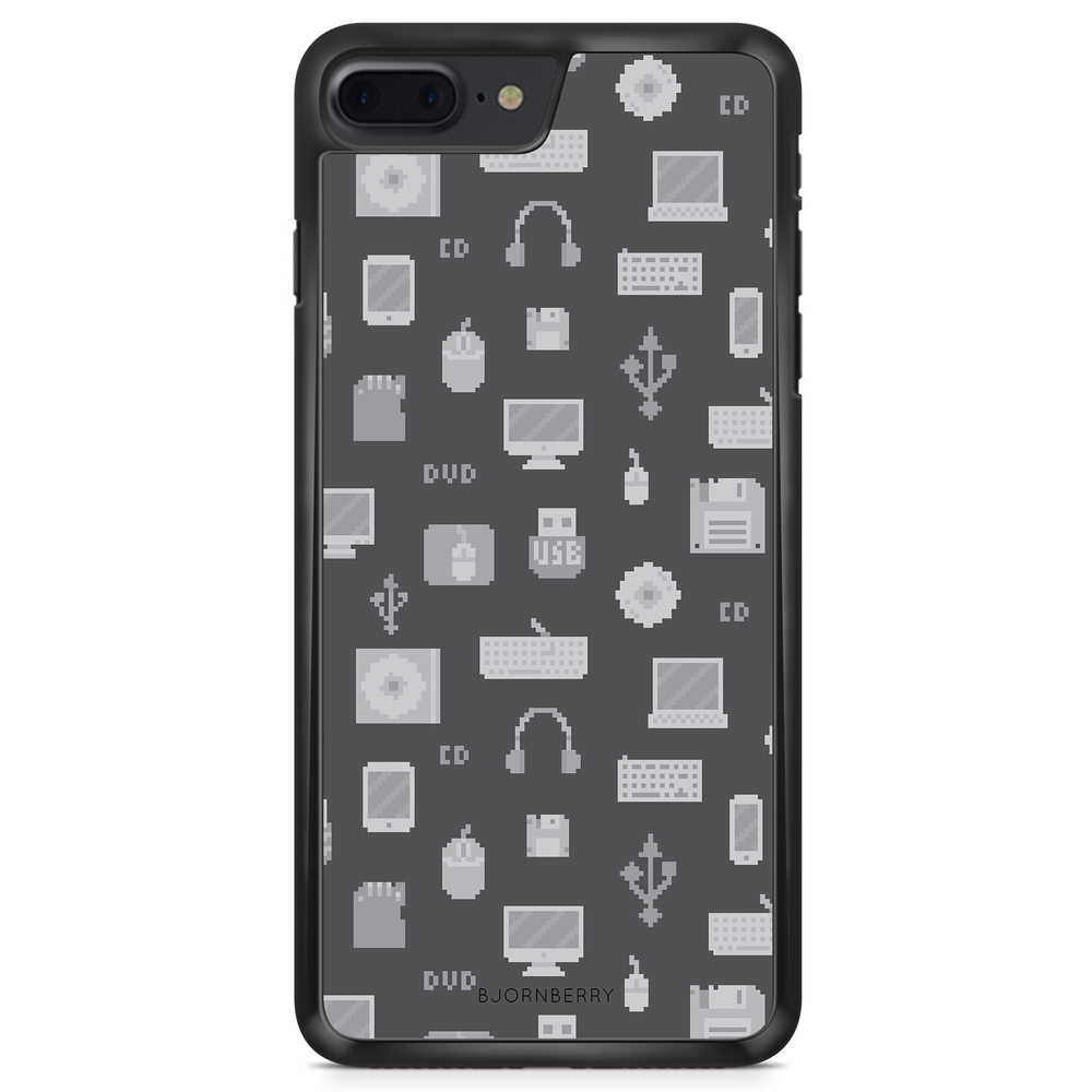 iPhone 8 Plus Case - Pixel Art Computer