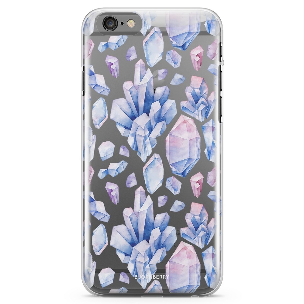 iPhone 6/6s TPU Case - Pastel Crystals