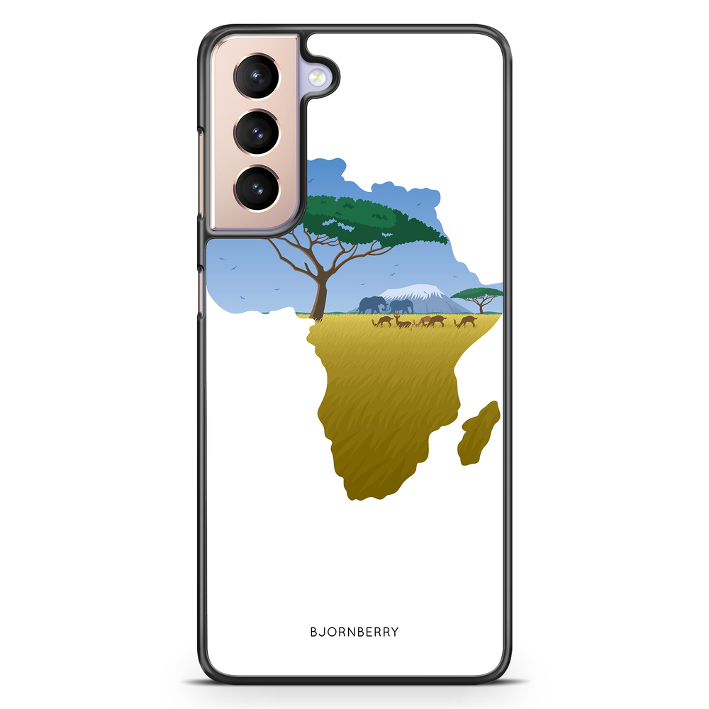 Samsung Galaxy S21 Case - Africa White