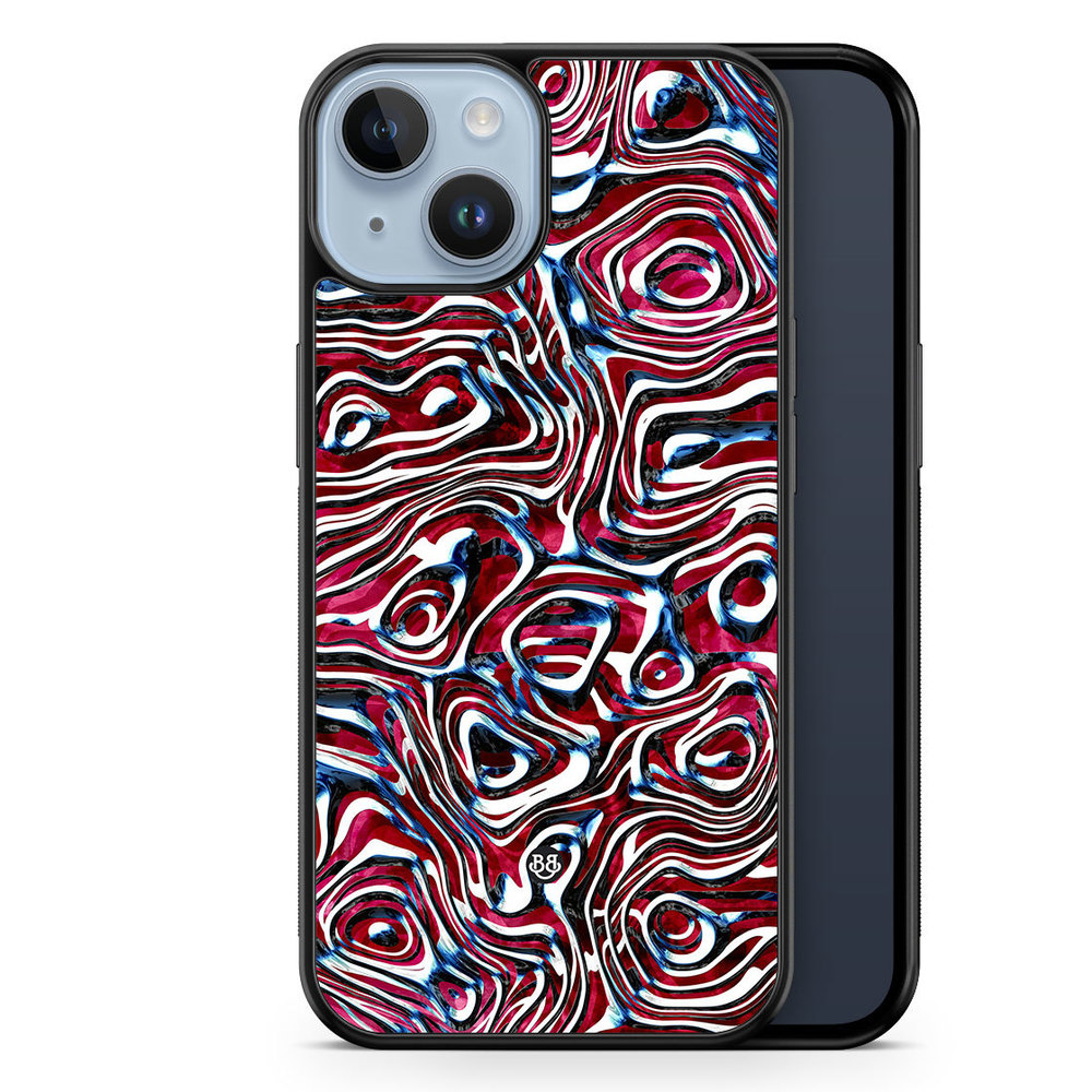 iPhone 14 Plus Case - Mineral Pattern