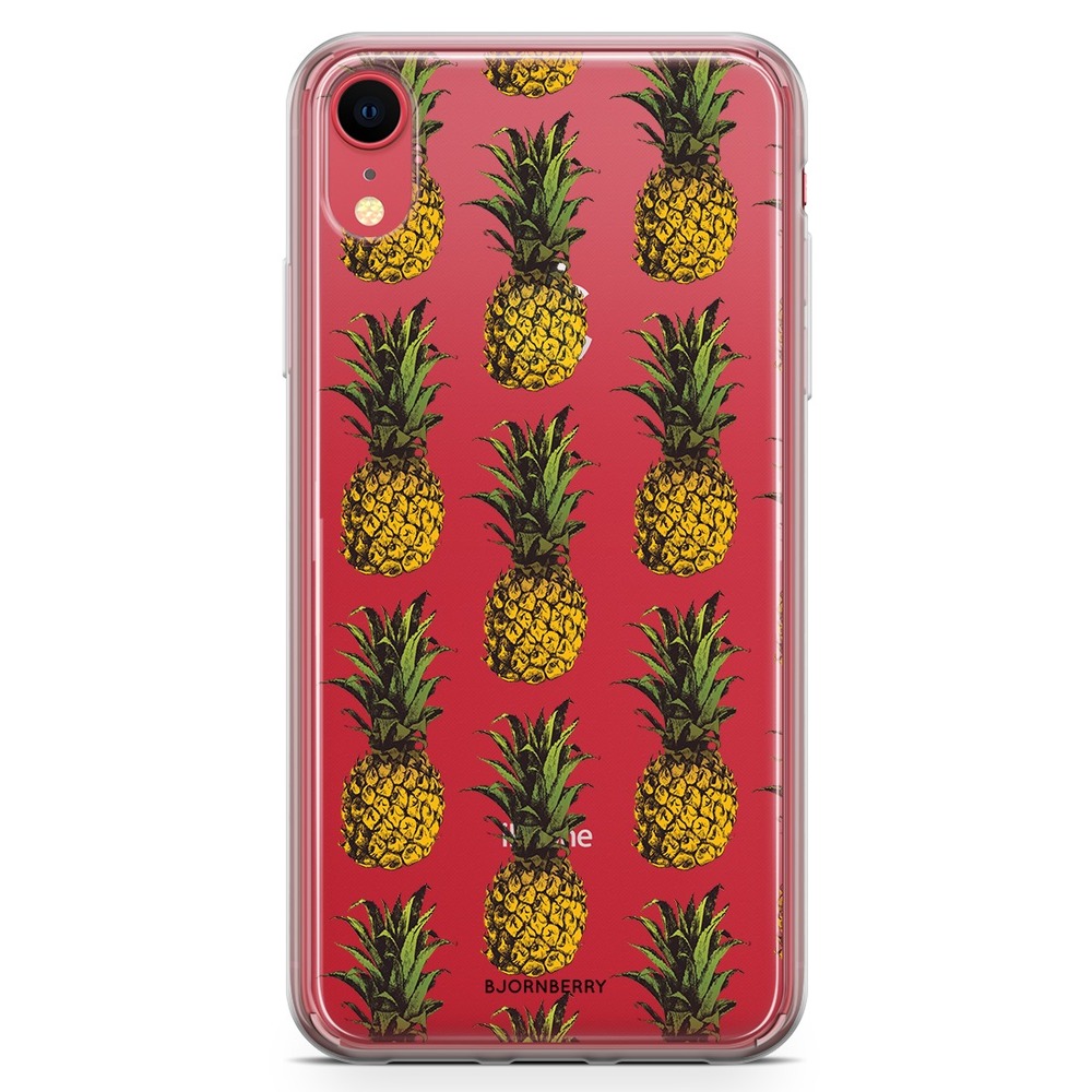 iPhone XR Fashion Case - Pineapple Pattern