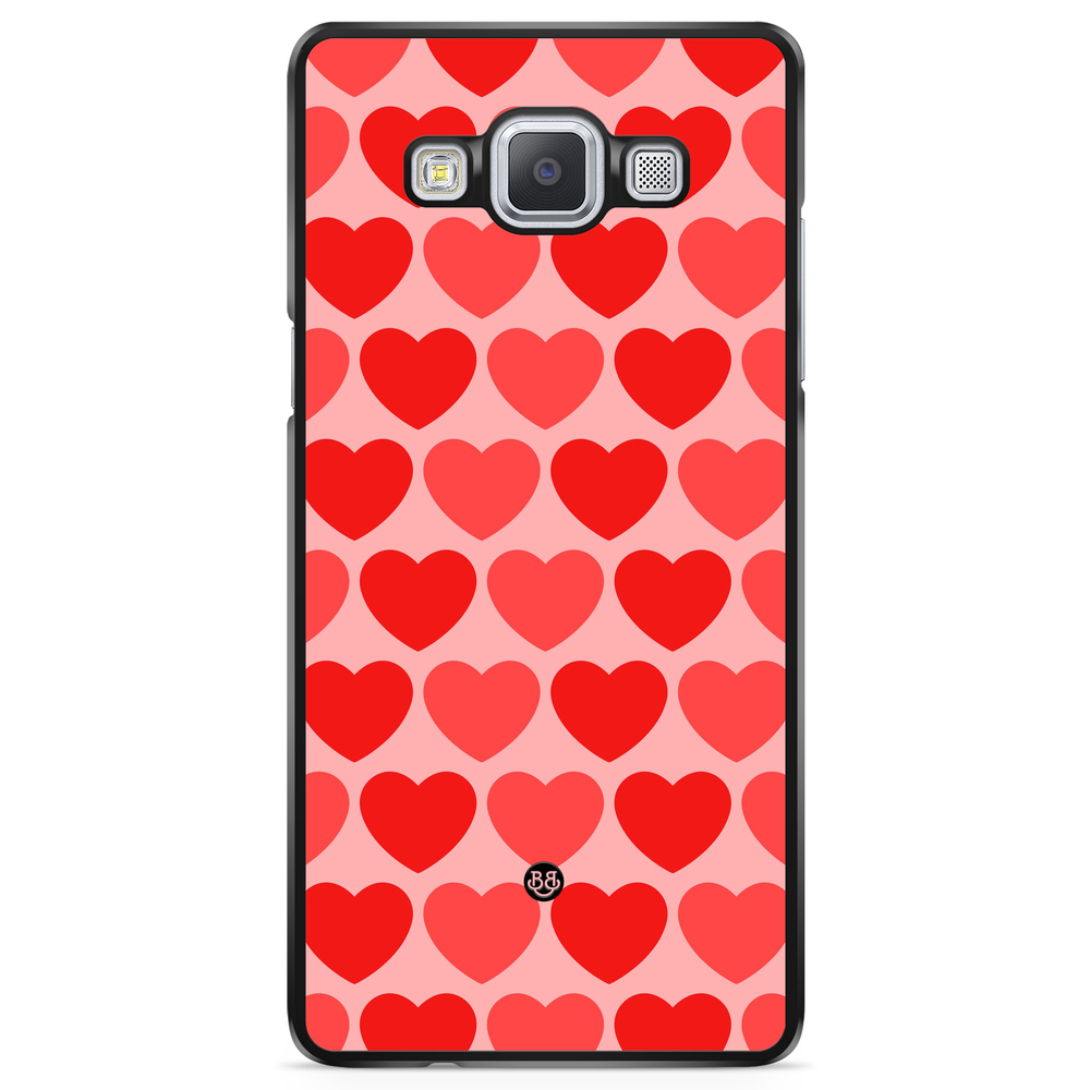 Samsung Galaxy A5 (2015) Case - Red Hearts